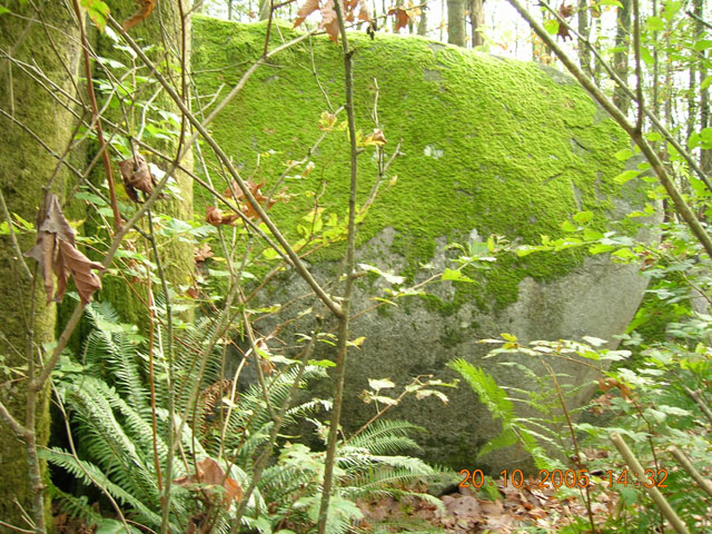 North Side
			of a Smaller Boulder